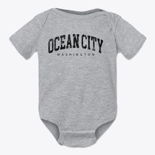 Ocean City Washington Urban Vibe Baby Onesie