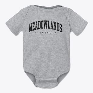 Meadowlands Minnesota Urban Vibe Baby Onesie