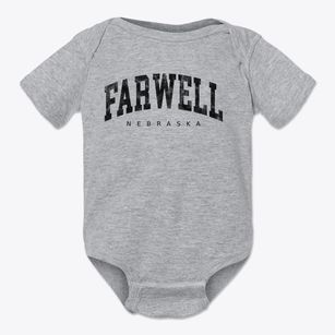 Farwell Nebraska Urban Vibe Baby Onesie