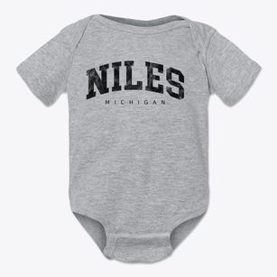 Niles Michigan Urban Vibe Baby Onesie
