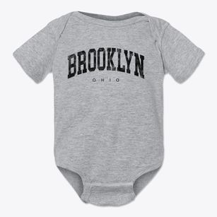 Brooklyn Ohio Urban Vibe Baby Onesie