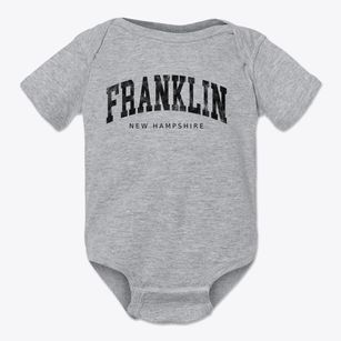 Franklin New Hampshire Urban Vibe Baby Onesie