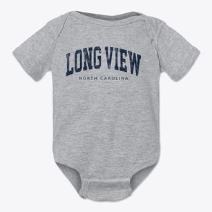 Long View North Carolina Urban Vibe Baby Onesie
