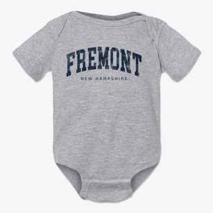 Fremont New Hampshire Urban Vibe Baby Onesie