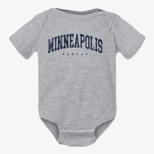 Minneapolis Kansas Urban Vibe Baby Onesie