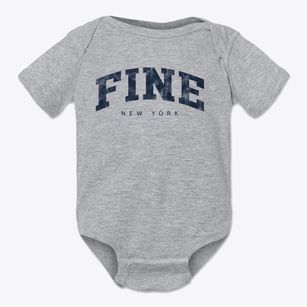 Fine New York Urban Vibe Baby Onesie