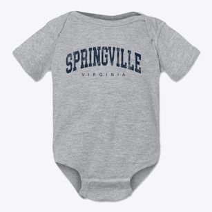 Springville Virginia Urban Vibe Baby Onesie