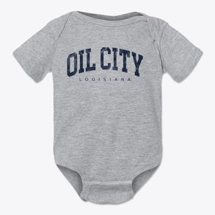 Oil City Louisiana Urban Vibe Baby Onesie