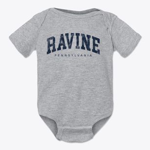 Ravine Pennsylvania Urban Vibe Baby Onesie