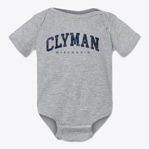 Clyman Wisconsin Urban Vibe Baby Onesie