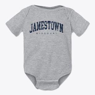 Jamestown Missouri Urban Vibe Baby Onesie