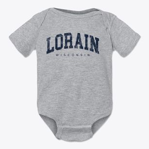 Lorain Wisconsin Urban Vibe Baby Onesie