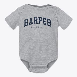 Harper Oregon Urban Vibe Baby Onesie