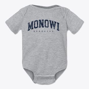 Monowi Nebraska Urban Vibe Baby Onesie
