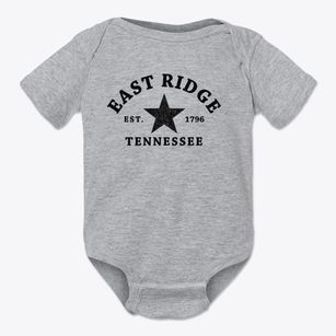 East Ridge Tennessee Star Baby Onesie