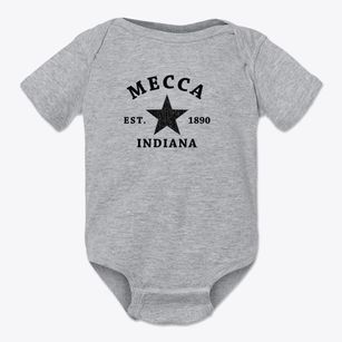 Mecca Indiana Star Baby Onesie
