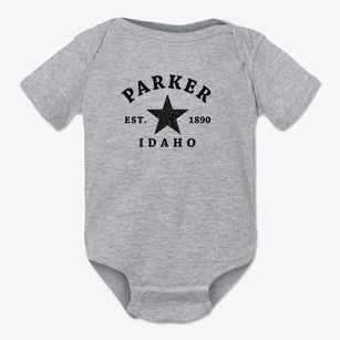 Parker Idaho Star Baby Onesie