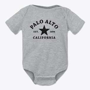 Palo Alto California Star Baby Onesie