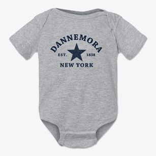 Dannemora New York Star Baby Onesie