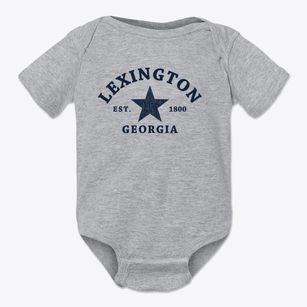 Lexington Georgia Star Baby Onesie