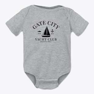 Gate City Virginia Yacht Club Baby Onesie