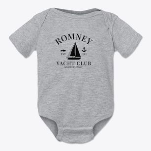 Romney West Virginia Yacht Club Baby Onesie