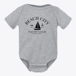 Beach City Ohio Yacht Club Baby Onesie