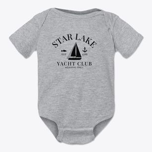 Star Lake New York Yacht Club Baby Onesie