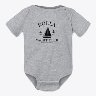 Rolla Kansas Yacht Club Baby Onesie
