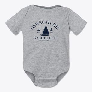 Oswegatchie New York Yacht Club Baby Onesie