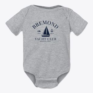 Bremond Texas Yacht Club Baby Onesie