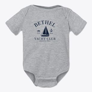 Bethel Missouri Yacht Club Baby Onesie