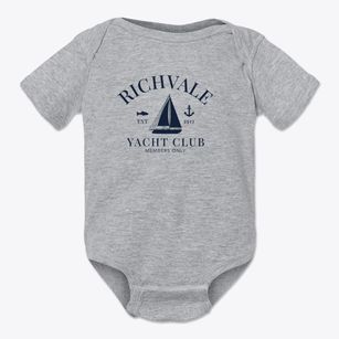 Richvale California Yacht Club Baby Onesie