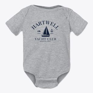 Hartwell Missouri Yacht Club Baby Onesie