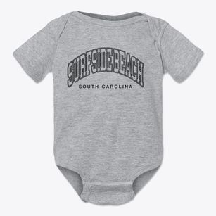 Surfside Beach South Carolina Inline Baby Onesie