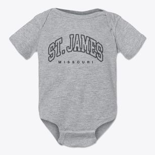 St. James Missouri Inline Baby Onesie