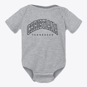 Christiana Tennessee Inline Baby Onesie