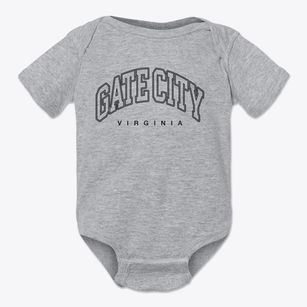 Gate City Virginia Inline Baby Onesie