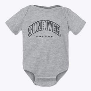 Sunriver Oregon Inline Baby Onesie
