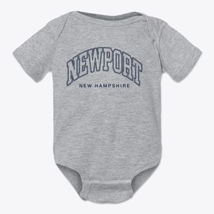 Newport New Hampshire Inline Baby Onesie