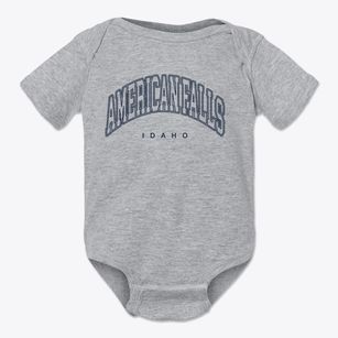 American Falls Idaho Inline Baby Onesie