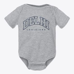 Delhi Louisiana Inline Baby Onesie