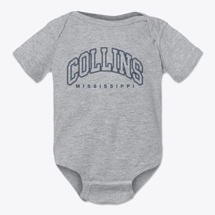 Collins Mississippi Inline Baby Onesie