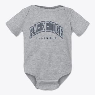 Park Ridge Illinois Inline Baby Onesie