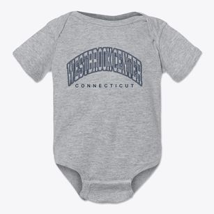 Westbrook Center Connecticut Inline Baby Onesie