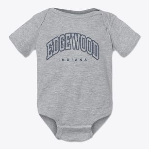 Edgewood Indiana Inline Baby Onesie