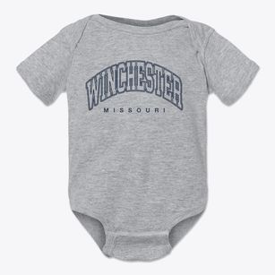 Winchester Missouri Inline Baby Onesie