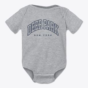 Deer Park New York Inline Baby Onesie