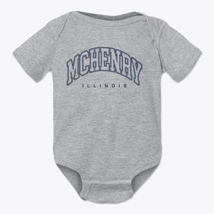 Mchenry Illinois Inline Baby Onesie