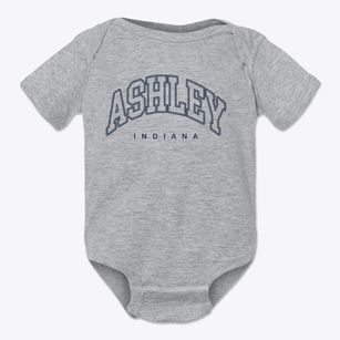 Ashley Indiana Inline Baby Onesie